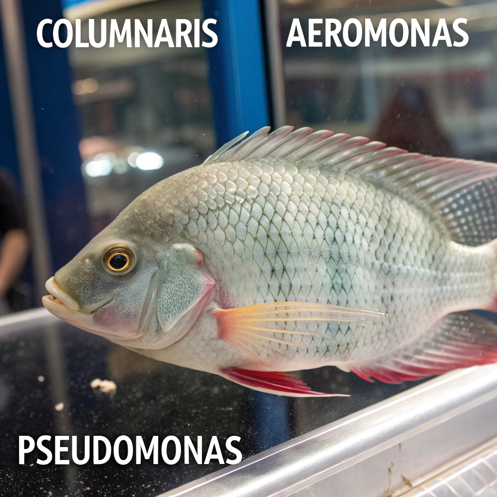 What diseases does tilapia carry